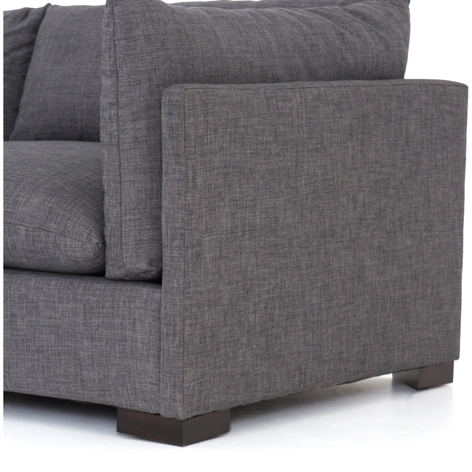 Westwood 3-PC Sectional by Four Hands. Made from 100% polyester, solid banak, solid pine in a modern style.