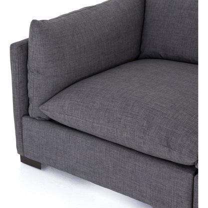 Westwood 3-PC Sectional by Four Hands. Made from 100% polyester, solid banak, solid pine in a modern style.