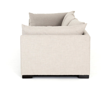 Westwood 3-PC Sectional by Four Hands. Made from 100% polyester, solid banak, solid pine in a modern style.