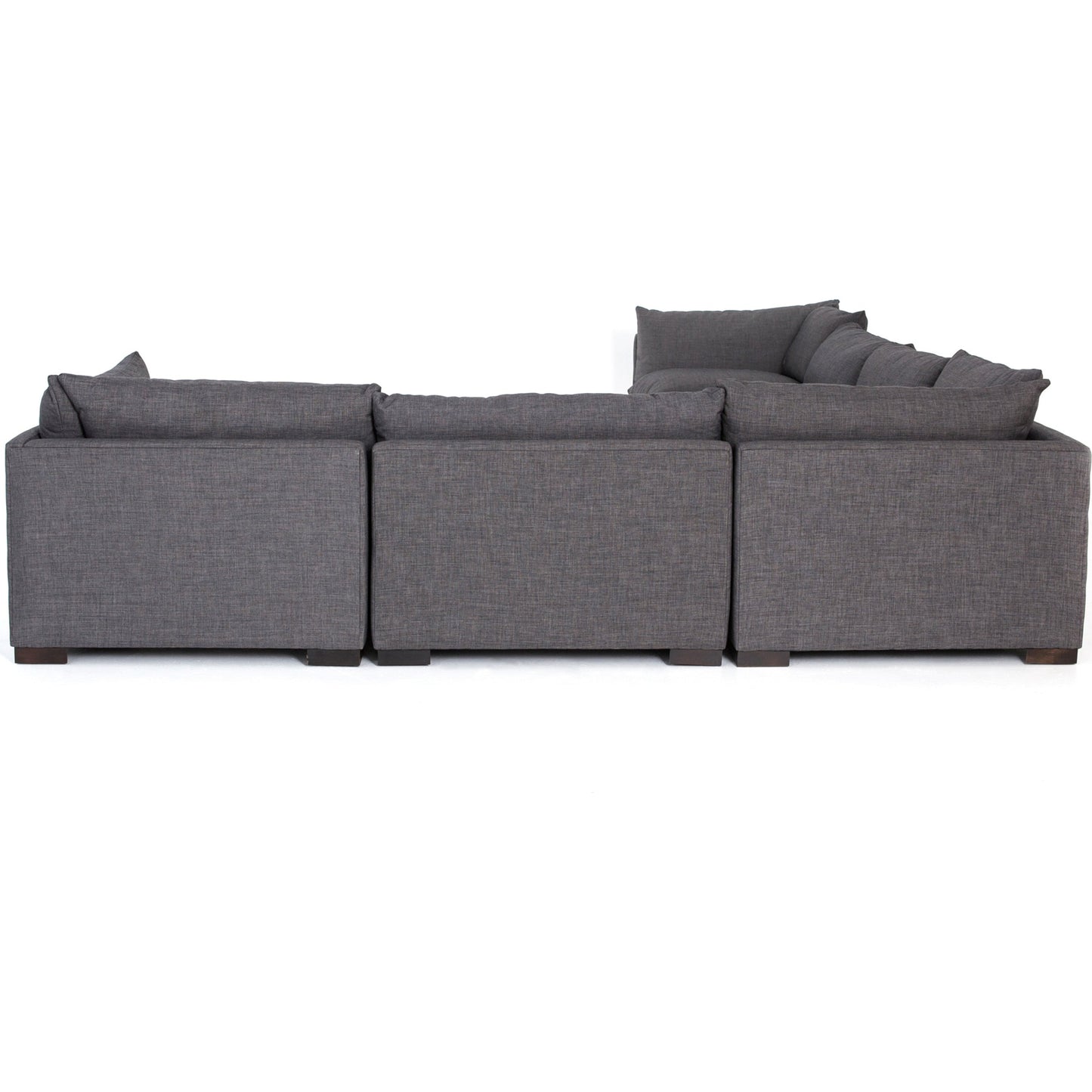 006 SI-1717197 | Additional Silo | Westwood 6 Piece Sectional by Four Hands. Made from 100% polyester, solid banak, solid pine in a modern style.