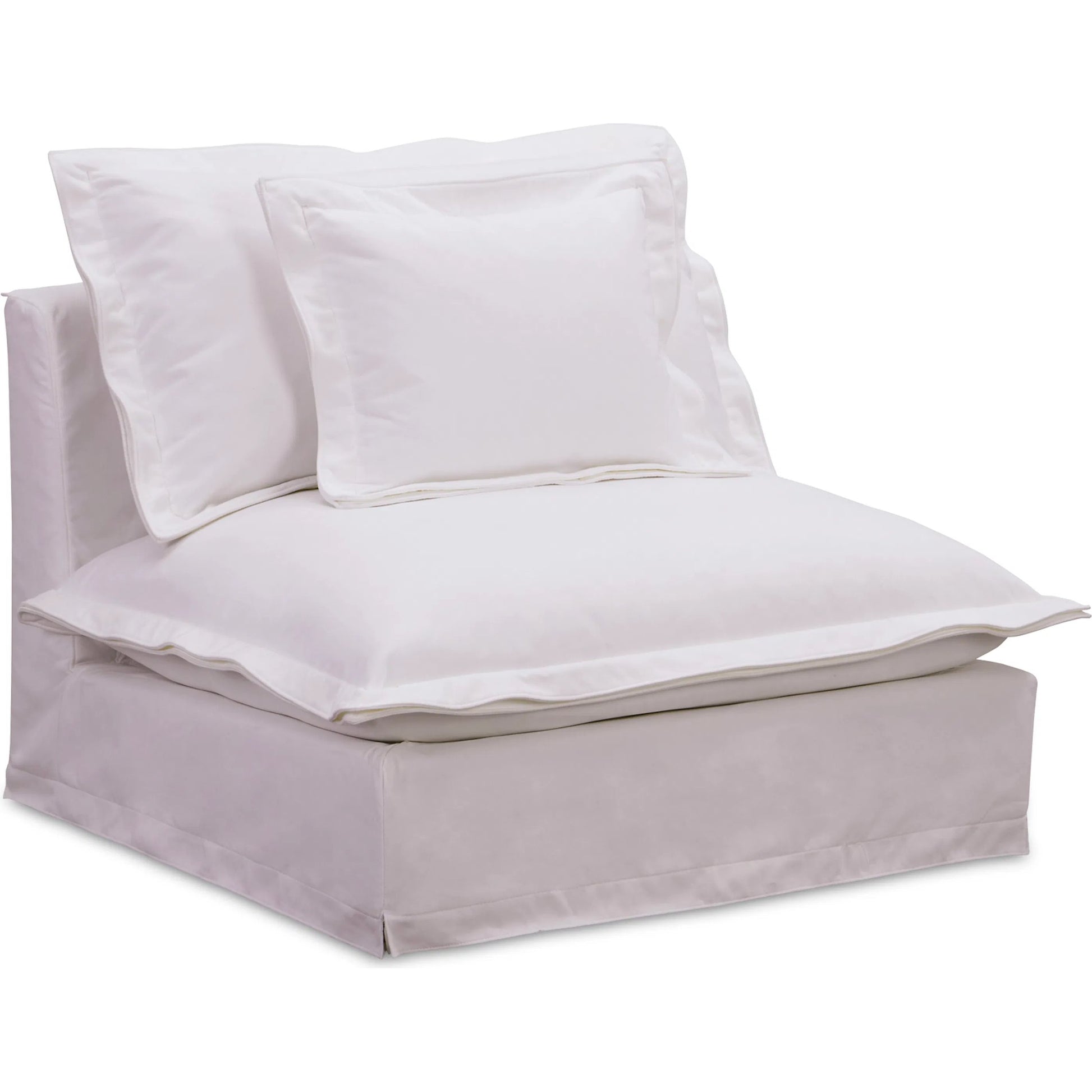 Olivia Slipper Chair Performance Fabric by Moe's Home Collection. Made from upholstery: 98.5% polyester, 1.5% nylon performance fabric, solid wood, plywood frame, springs, webbing support, feather, foam in a transitional sty