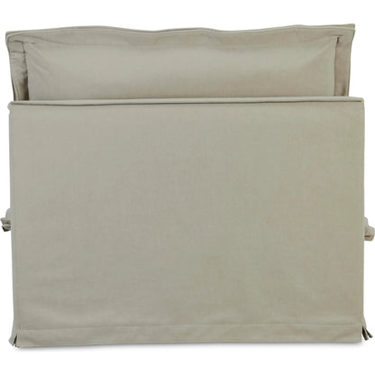 Olivia Slipper Chair Performance Fabric by Moe's Home Collection. Made from upholstery: 98.5% polyester, 1.5% nylon performance fabric, solid wood, plywood frame, springs, webbing support, feather, foam in a transitional style.