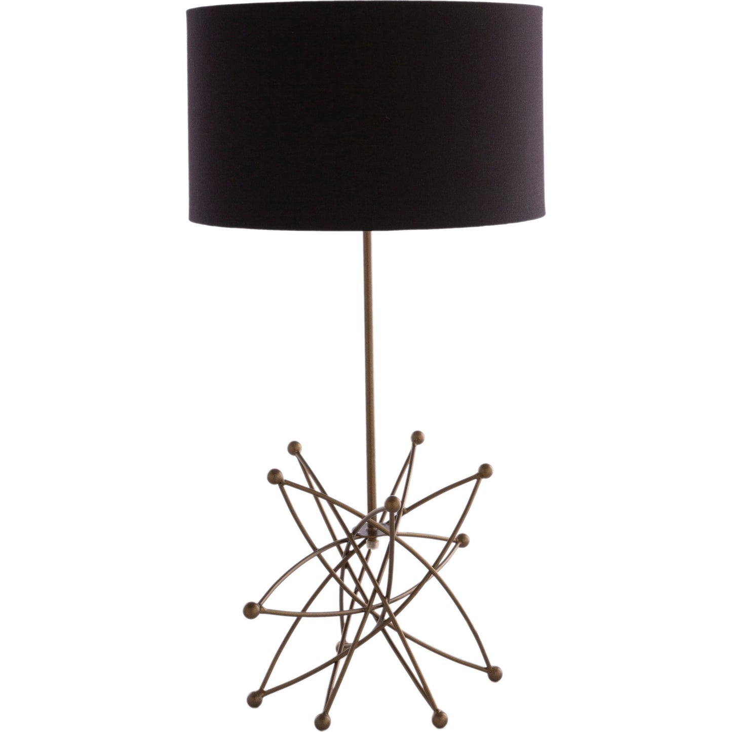 000 SI-1878407 | Primary Silo | Bud - 24767 by Surya in metallic brass, black, translucent and powder coated. Made from cotton, metal in a modern style.