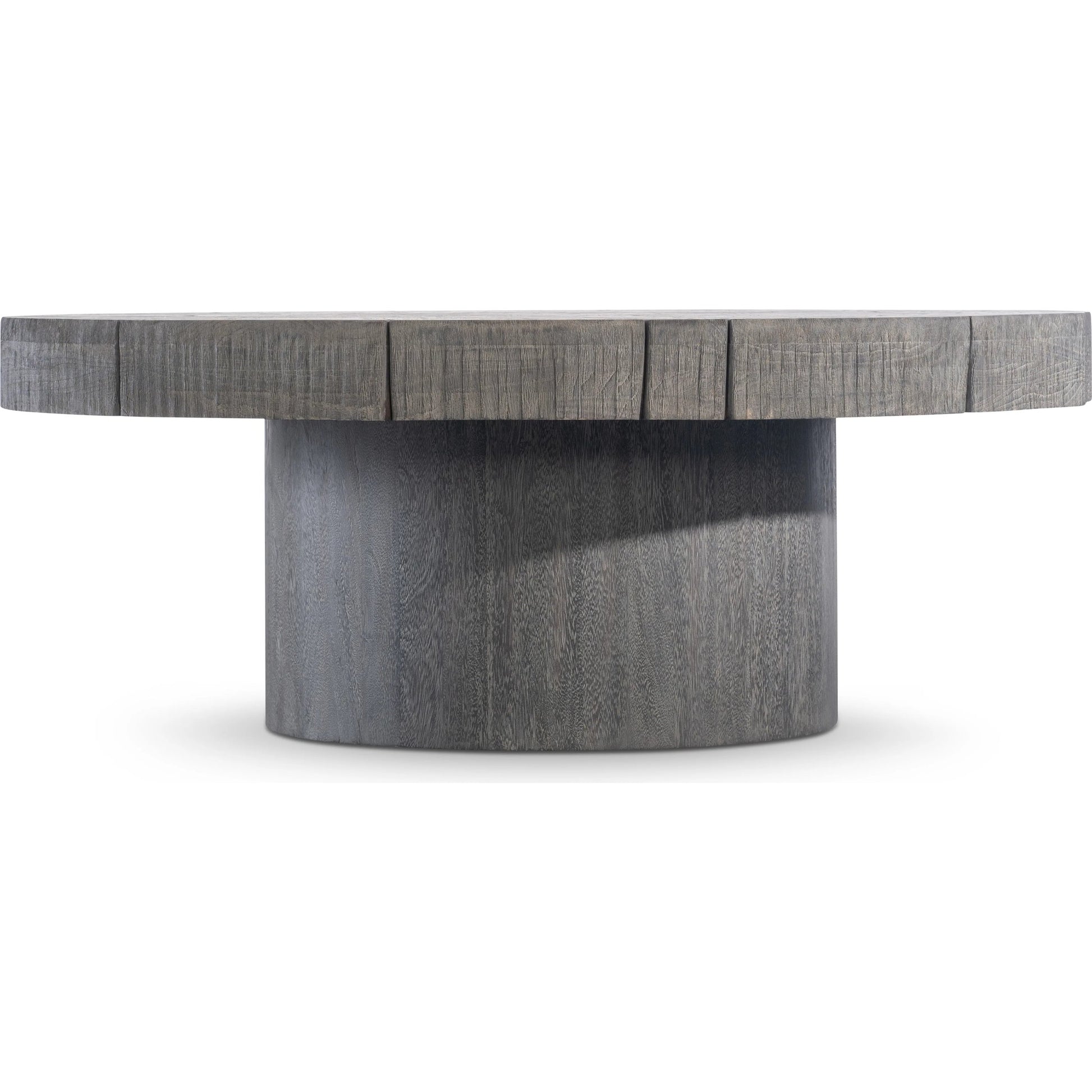 Kaya Cocktail Table by Bernhardt in brown. Made from wood in a unique style.