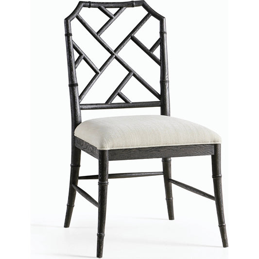 Timeless Saros Chippendale Bamboo Side Chair by Jonathan Charles. Made from unique in a modern style.