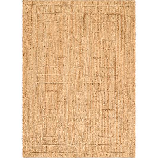 Luci Rug - 31497 by Livabliss in tan. Made from main: 100% jute in a unique style.