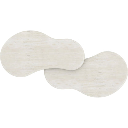 Ashlar Low Cocktail Table by A.R.T. Furniture in bisque. Made from parawood solids, birch veneers, resin in a transitional style.