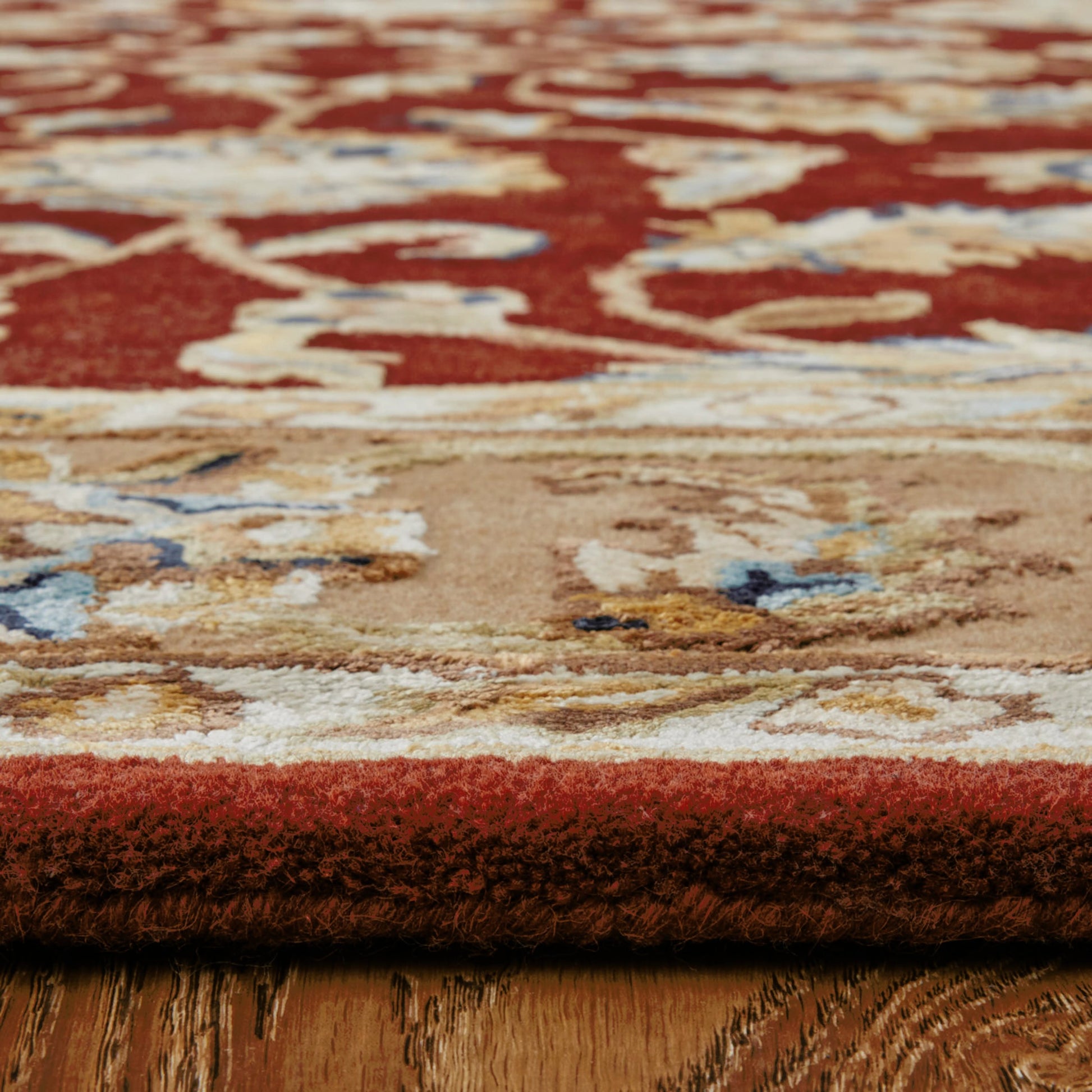 Prescott Traditional Oriental Rug - 8937F by Feizy. Made from viscose, wool in a unique style.