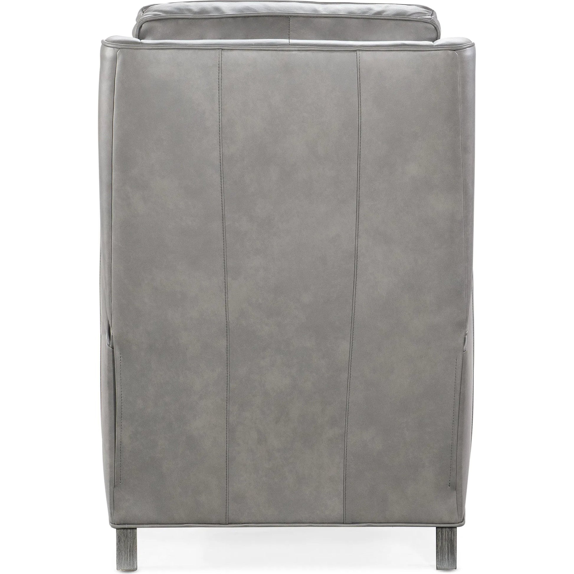 Christopher Recliner by Bradington-Young by Hooker Furniture in stone. Made from leather in a unique style.