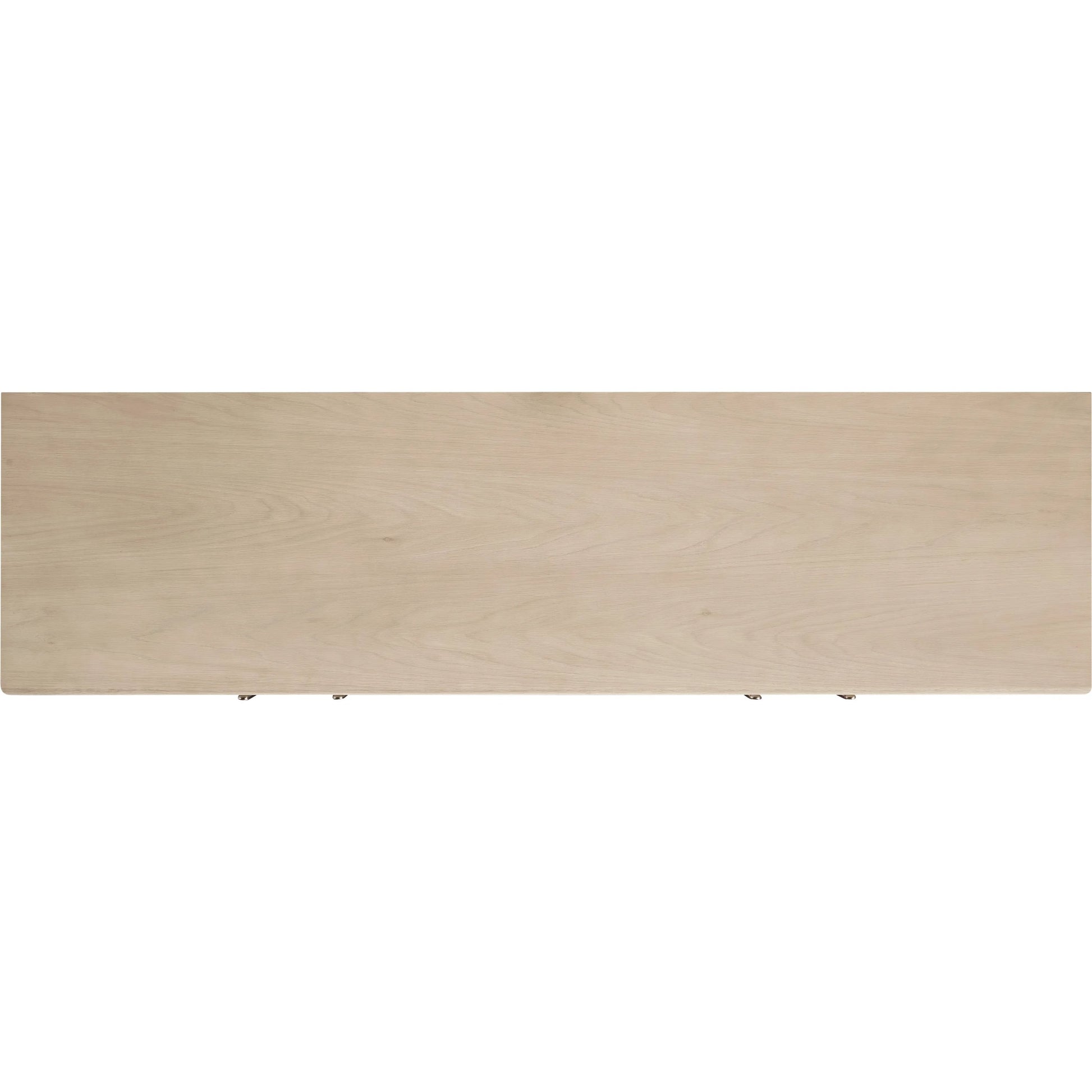 Clapotis Entertainment Console by Jonathan Charles in whitewash cord. Made from main rope in a unique style.
