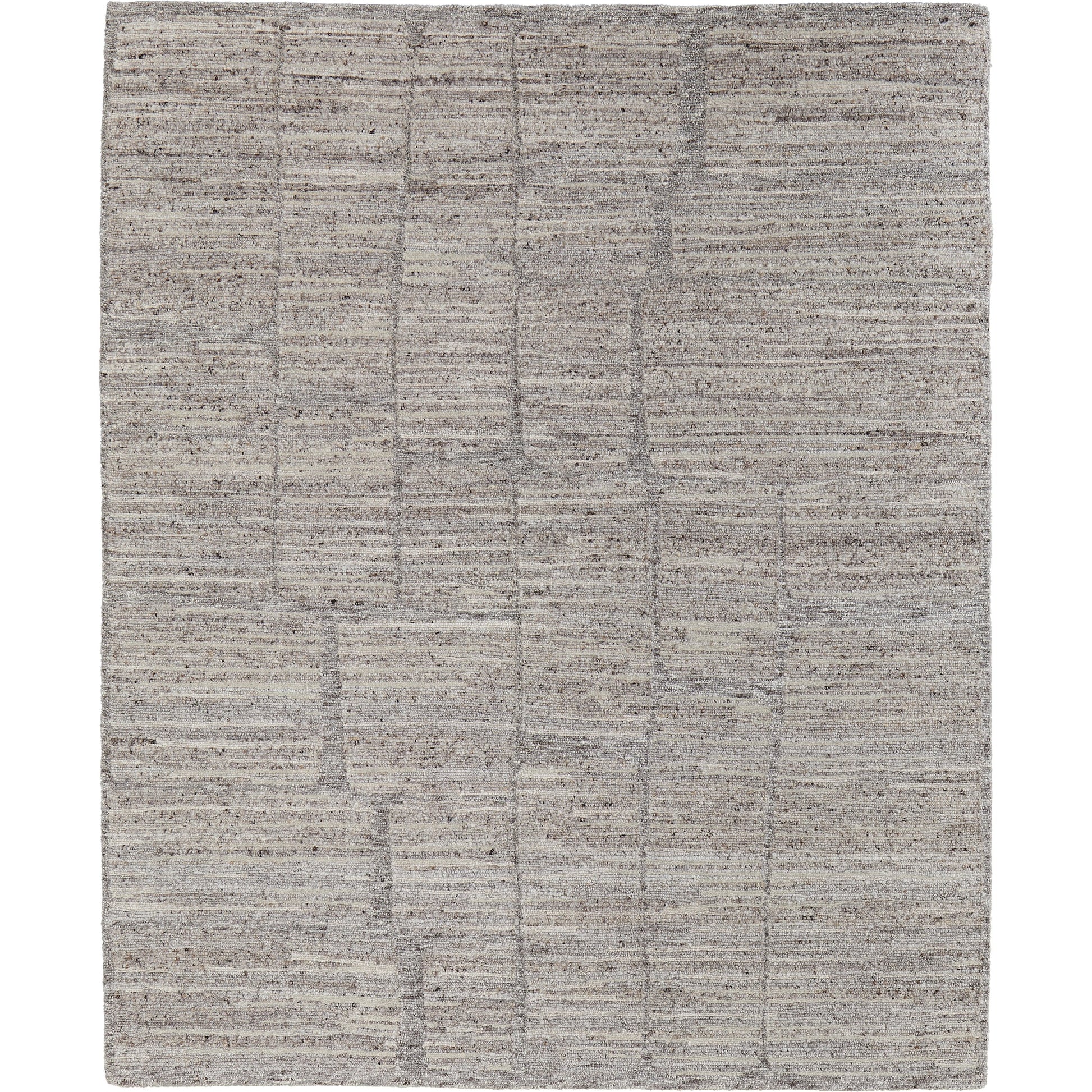 Navaro Rug - 8912F by Feizy in gray, ivory, taupe. Made from wool, viscose in a unique style.