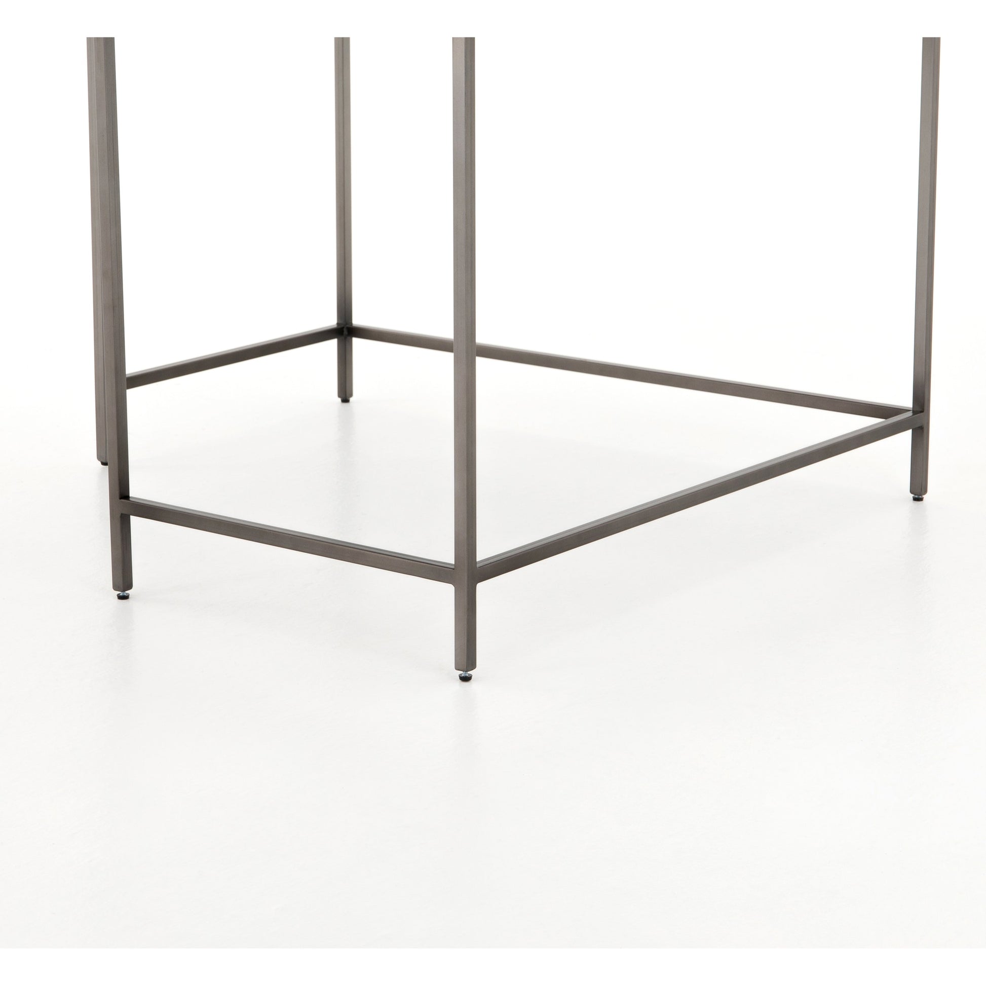 Trey Modular Corner Desk by Four Hands. Made from iron, solid poplar in a modern style.