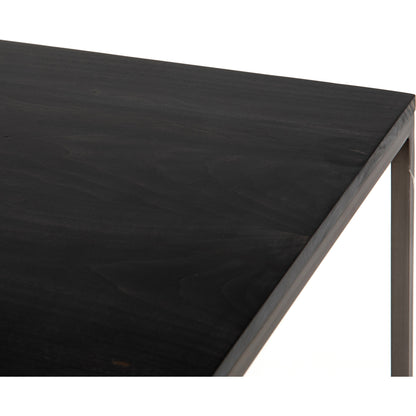 Trey Modular Corner Desk by Four Hands. Made from iron, solid poplar in a modern style.
