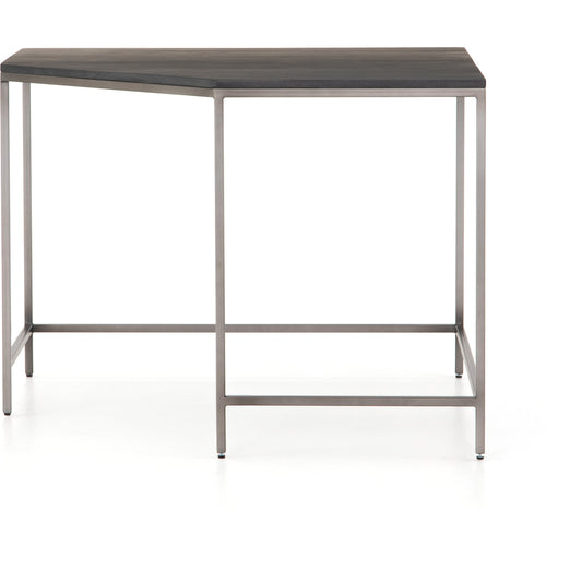 Trey Modular Corner Desk by Four Hands. Made from iron, solid poplar in a modern style.