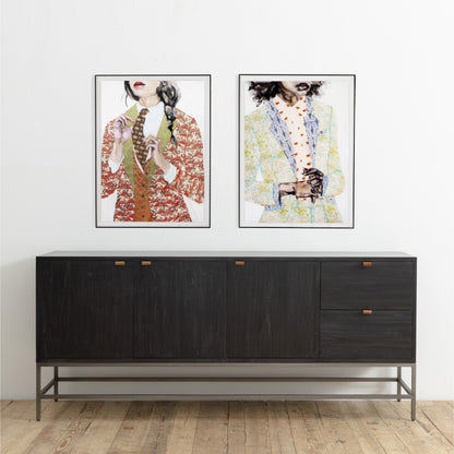 Trey Sideboard by Four Hands. Made from unique in a modern style.