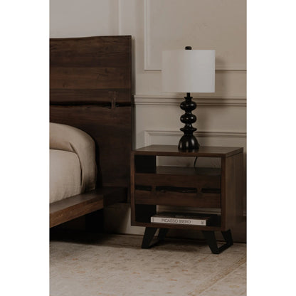 Madagascar 1 Drawer Nightstand by Moe's Home Collection. Made from unique in a modern style.