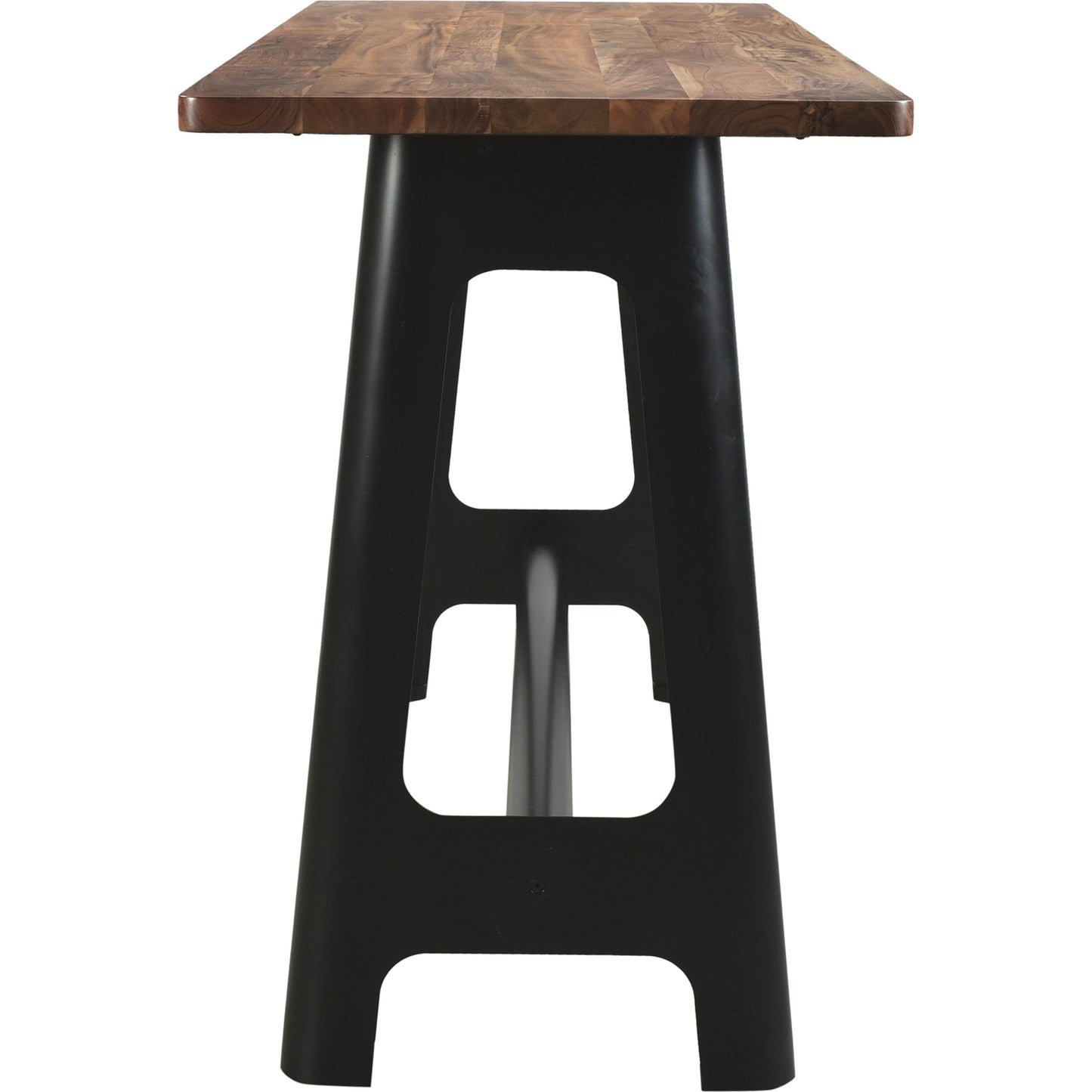 004 SI-2121898 | Additional Silo | Craftsman Bar Table by Moe's Home Collection in natural. Made from solid acacia, steel base in a modern style.