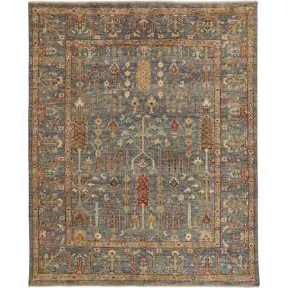 Carrington Traditional Oriental Rug - 6499F by Feizy in blue, red, gold. Made from wool in a unique style.