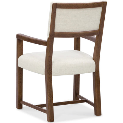 Driftwood Upholstered Arm Chair by Hooker Furniture. Made from unique in a transitional style.