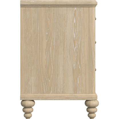 Haven Nightstand by A.R.T. Furniture. Made from parawood solids, oak veneer in a transitional style.