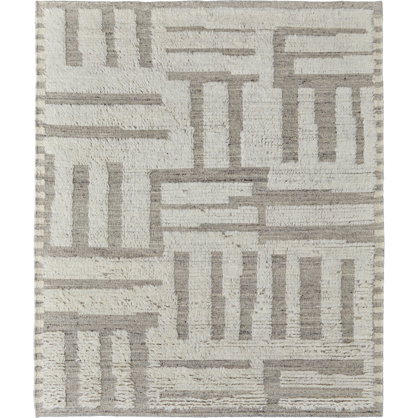 000 SI-2005513,SI-2005514,SI-2005517 | Primary Silo | Ashby Transitional Geometric Rug - 8909F by Feizy in gray, ivory. Made from wool in a unique style.