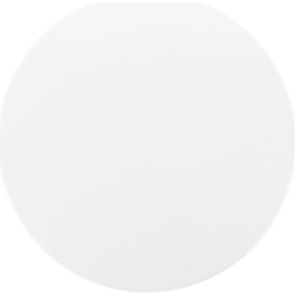 Portico Round Dining Table by A.R.T. Furniture in sienna, white plaster. Made from parawood solids, mindi veneers in a modern style.