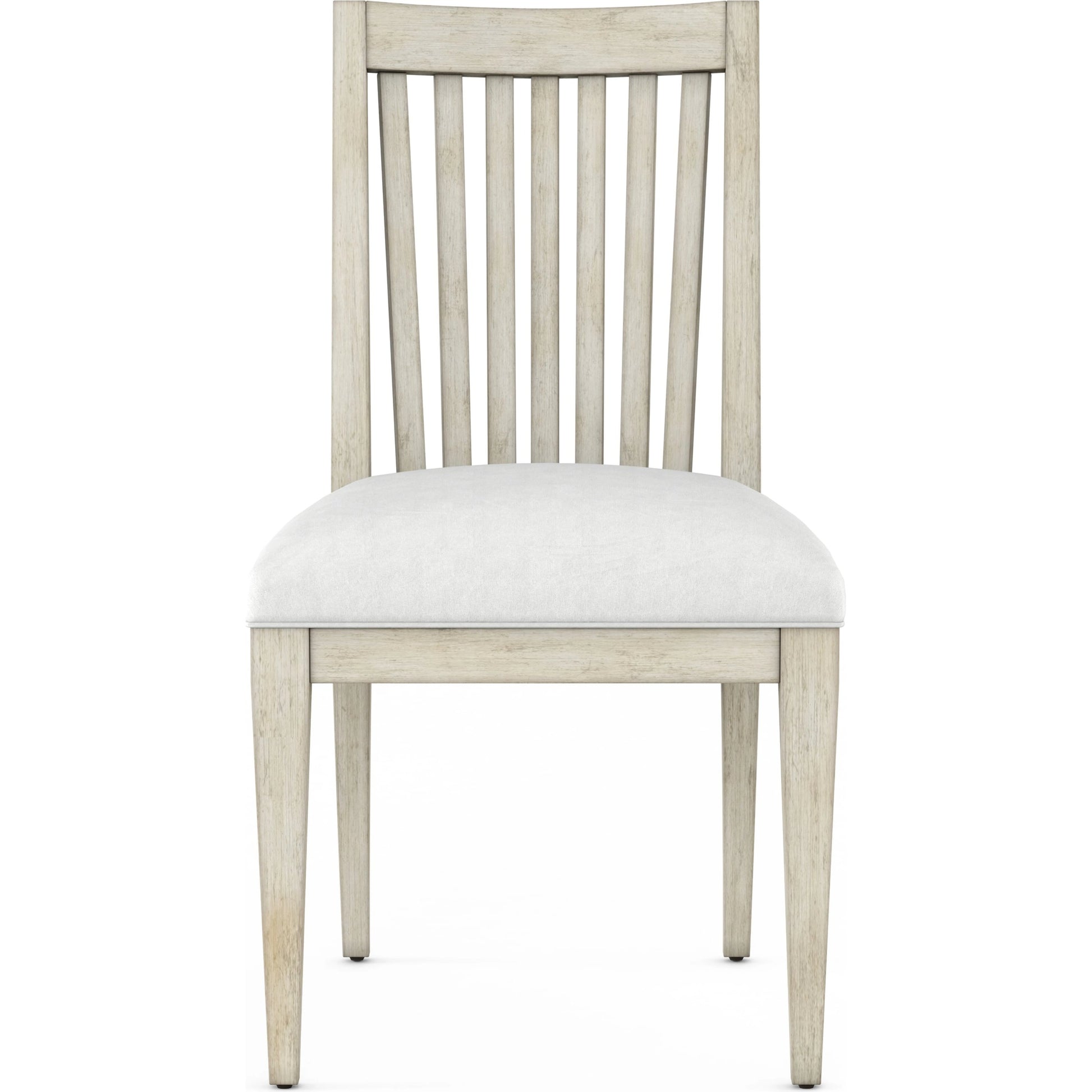 Cotiere Upholstered Side Chair (Set of 2) by A.R.T. Furniture in beige and linen. Made from parawood solids, foam, fabric in a modern style.