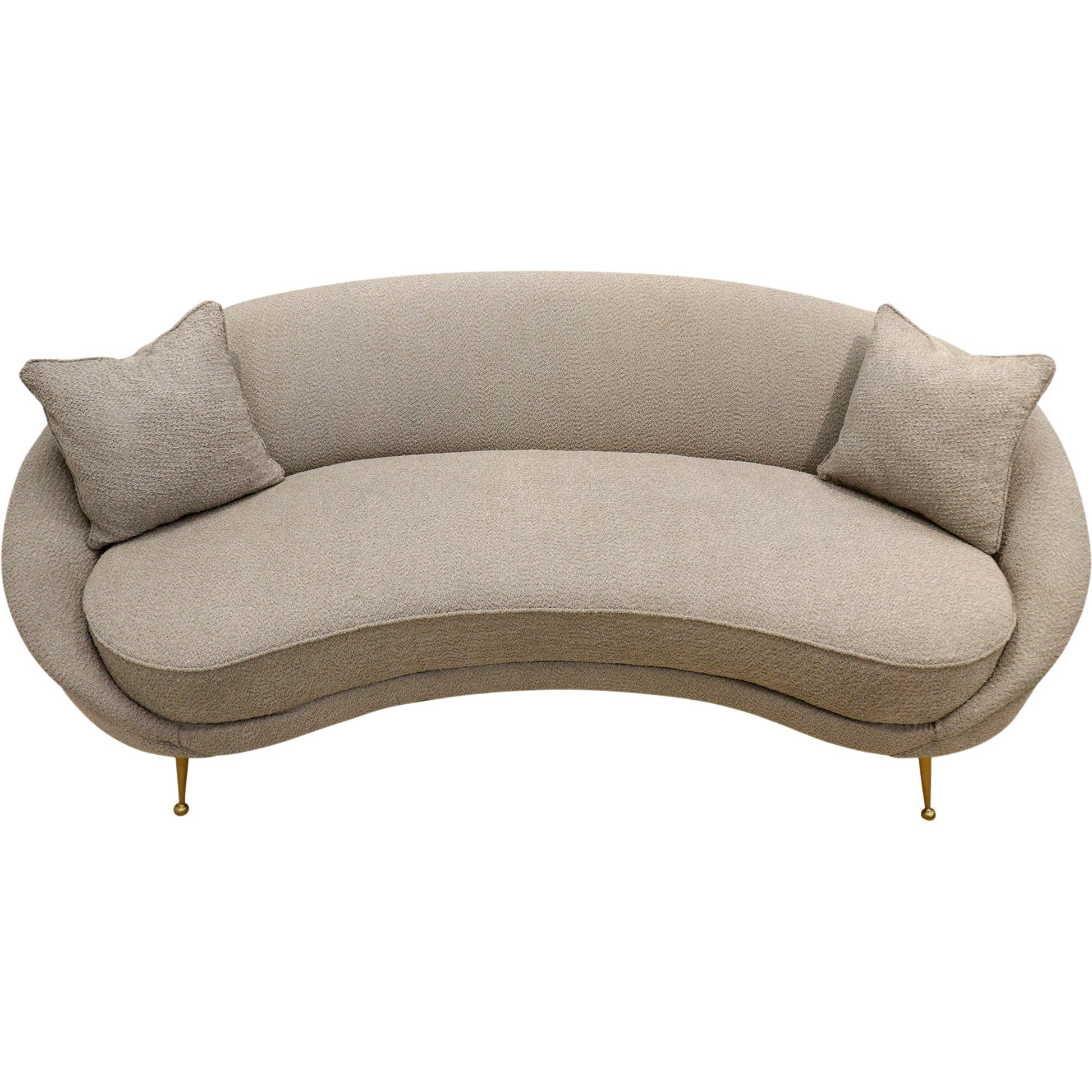 Luna Sofa by Pasargad Home. Made from polyester fabric in a modern style.