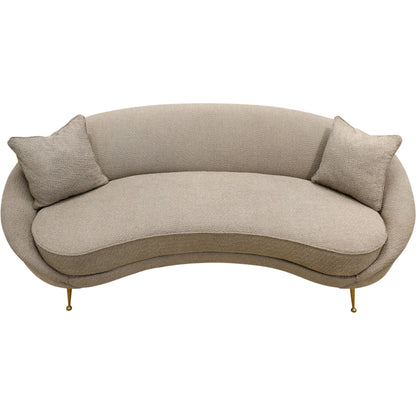 Luna Sofa by Pasargad Home. Made from polyester fabric in a modern style.