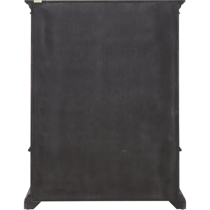 Woodbury Five-Drawer Chest by Pulaski Furniture in cowboy boots brown. Made from rubberwood in a traditional style.