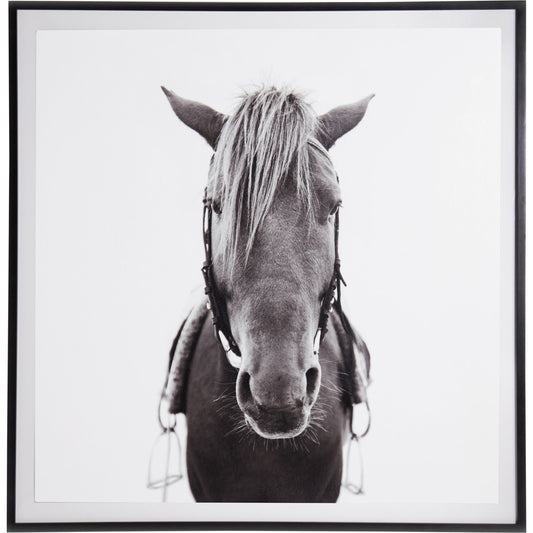 Horse by Getty Images by Four Hands. Made from acrylic glazing in a rustic style.