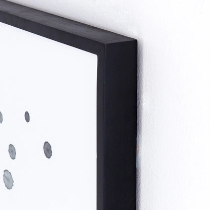 Stars/Stripes Diptych by Jess Engle by Four Hands in black 2.5 maple, vibrance matte paper, 3a white foam board. Made from american maple, matte paper in a transitional style.