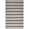 Black, White, Ivory / 2' x 3'