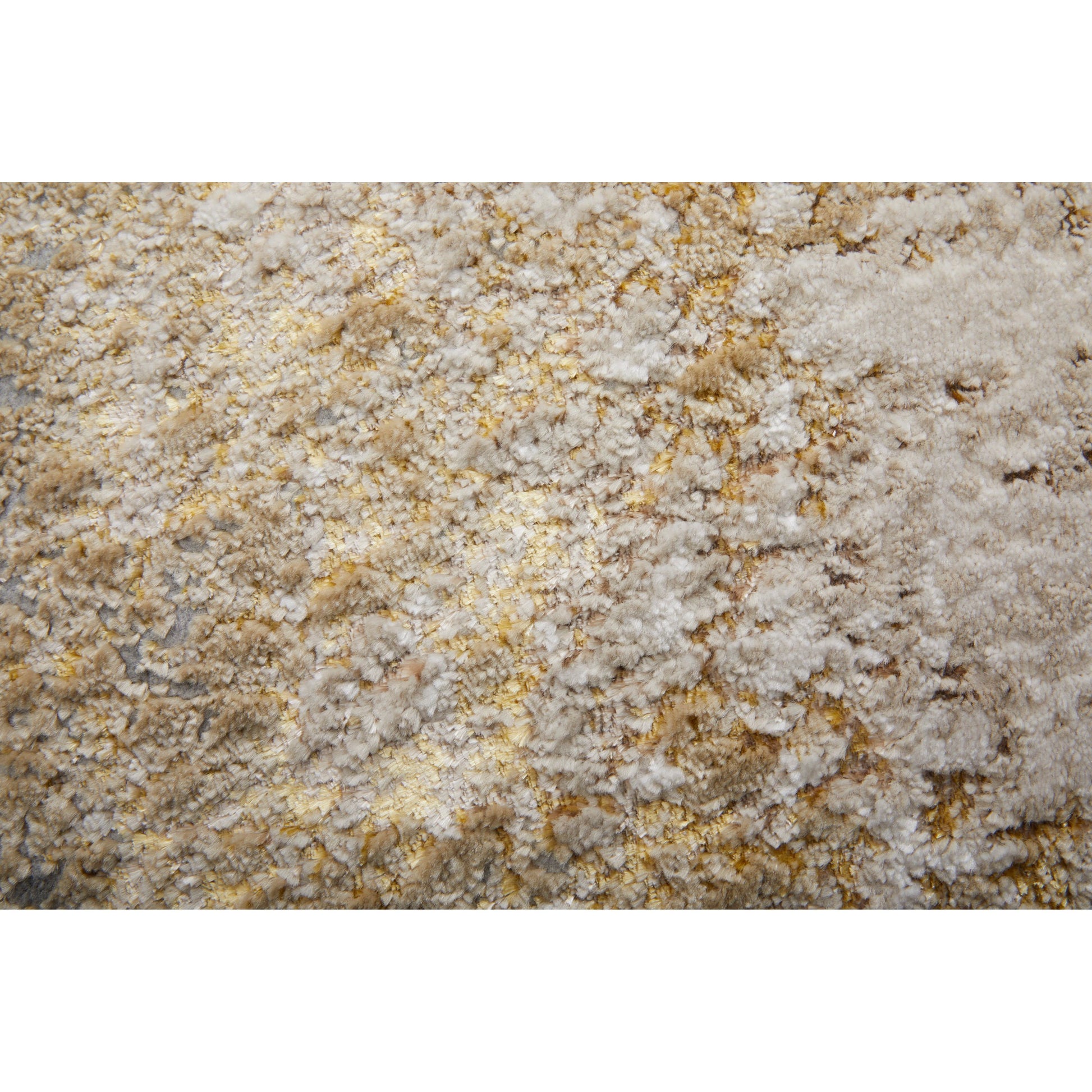 Aura Rug - 39LNF by Feizy in ivory, brown, gray. Made from polyester, polypropylene in a unique style.