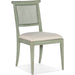 Charleston Upholstered Seat Side Chair (Set of 2) by Hooker Furniture in oyster. Made from fabric in a cottage & farmhouse style.
