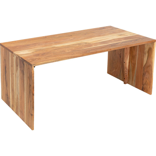 Umaid - 29422 by Surya in brown and naturalnatural. Made from top: wood, base: 100% wood in a modern style.