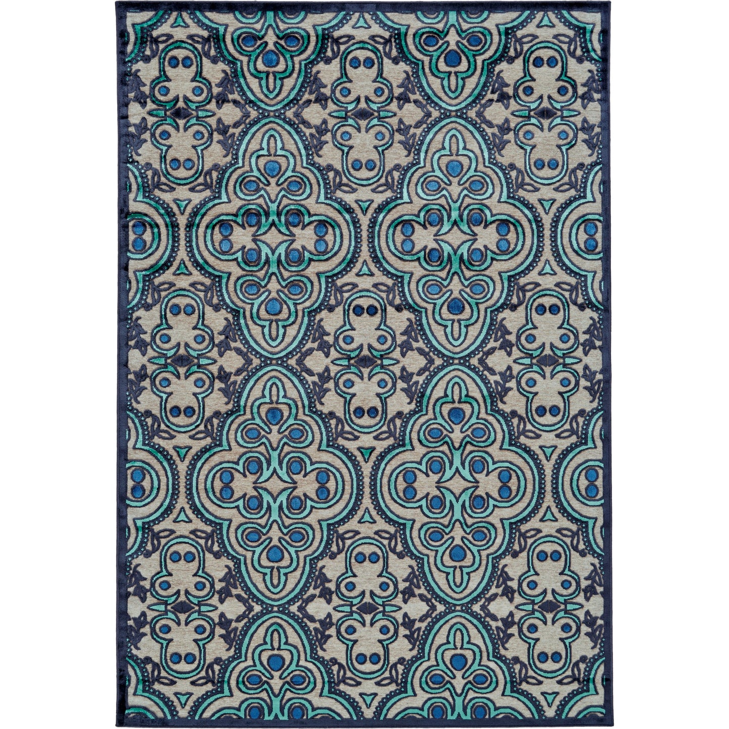 001 SI-2004748 | Primary Silo | Saphir Callo Damask Rug - 3262F by Feizy in tan, taupe, blue. Made from unique in a unique style.