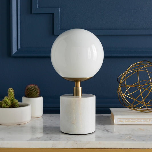 Una - 21874 by Surya in multi. Made from glass, metal, marble in a modern style.