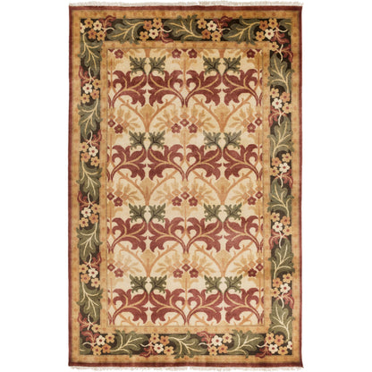 Uncharted UND-2007 Indoor/Outdoor Rug by Surya in light beige, black, burgandy, dusty coral, olive. Made from 100% wool in a unique style.