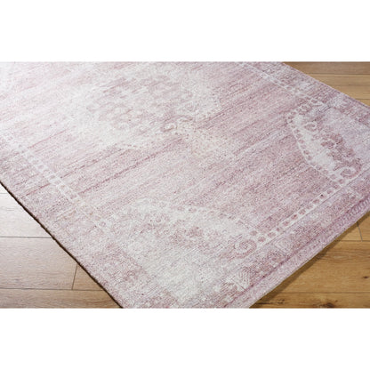 Unique UNQ-2317 Rug by Livabliss in dusty rose, blush, cream, mauve. Made from polyester in a unique style.
