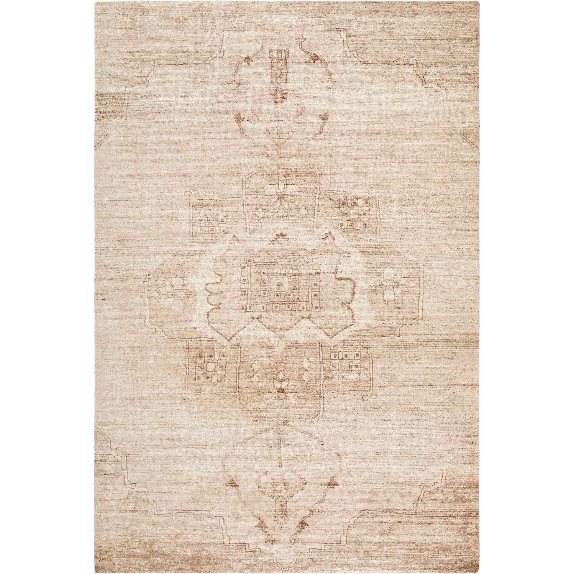 Unique UNQ-2326 Rug by Livabliss in beige, sandstone, taupe, sepia. Made from polyester in a unique style.