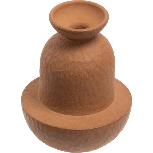 Pata Decorative Vessel by Moe's Home Collection in beige. Made from terracotta in a modern style.