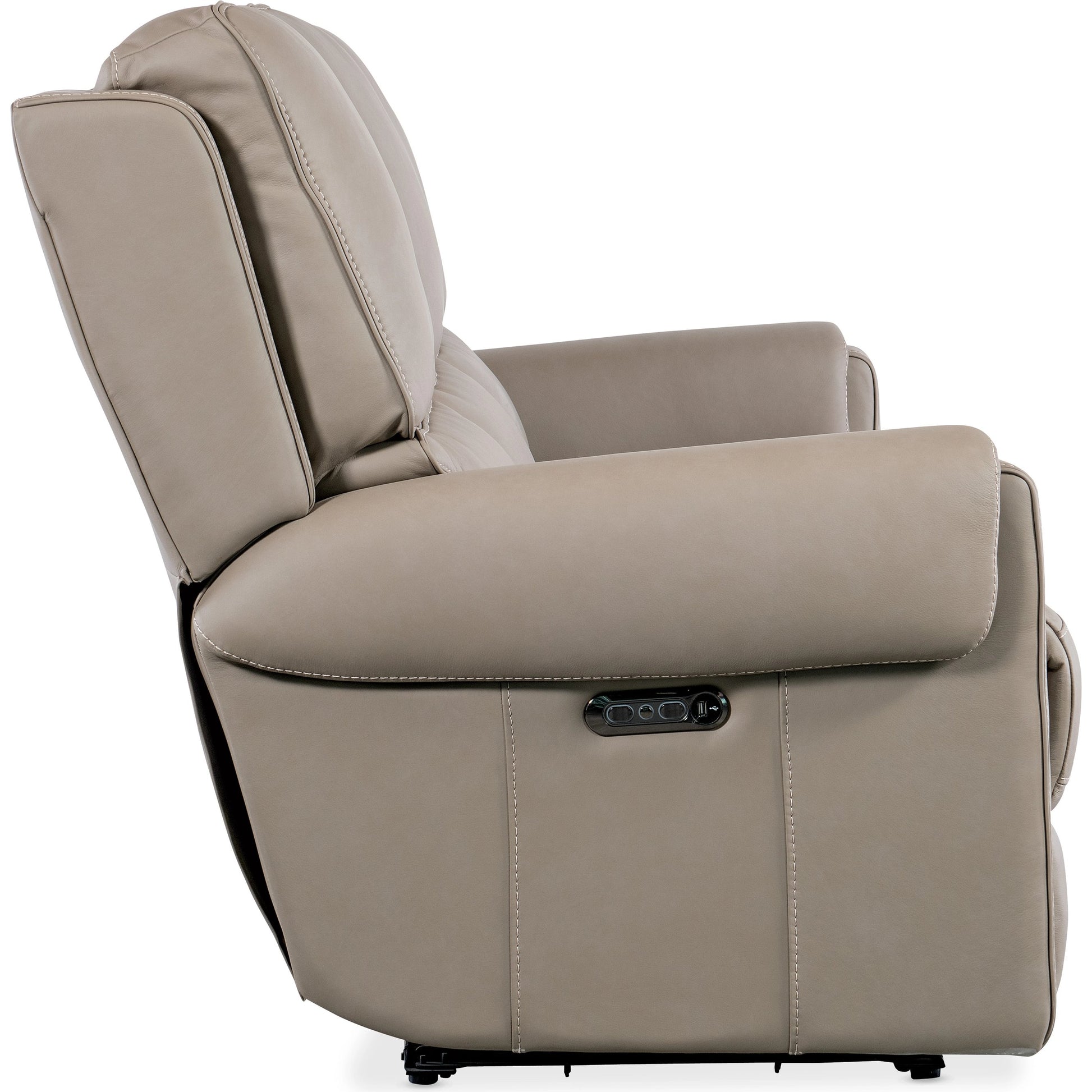 Somers Power Sofa by Hooker Furniture. Made from unique in a transitional style.