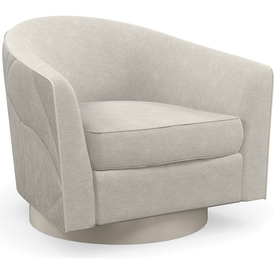 Fanciful Chair by Caracole in gray. Made from birch in a transitional style.