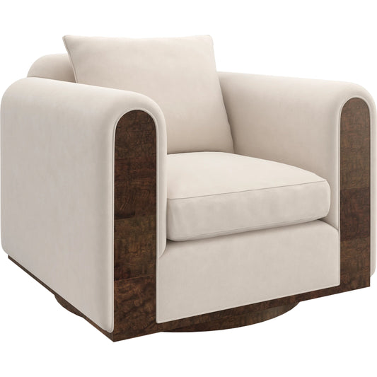 001 SI-2096018 | Additional Silo | Dimitri Chair by Caracole in galway burl. Made from birch in a modern style.