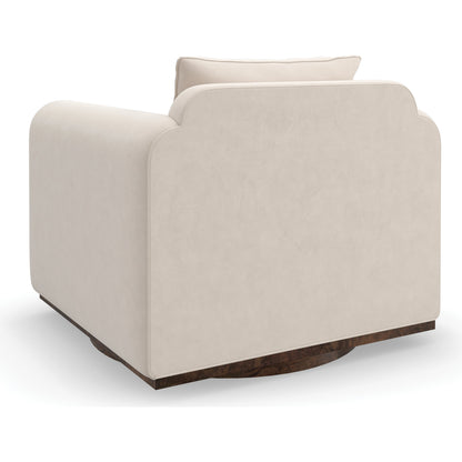 Dimitri Chair by Caracole in galway burl. Made from birch in a modern style.