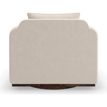 Dimitri Chair by Caracole in galway burl. Made from birch in a modern style.