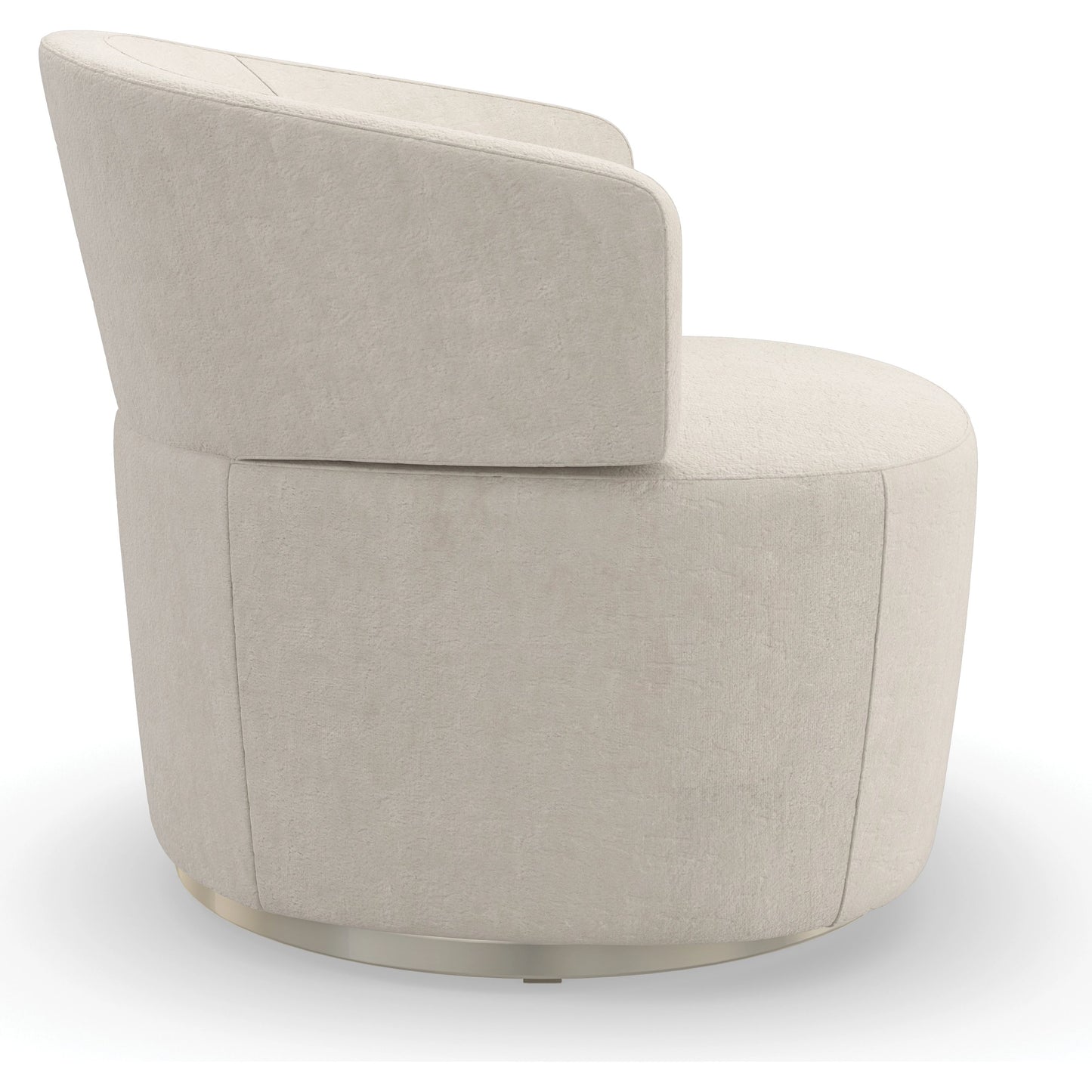 004 SI-2096021 | Additional Silo | Olympia Chair by Caracole in ivory and sparkling argent. Made from birch in a modern style.