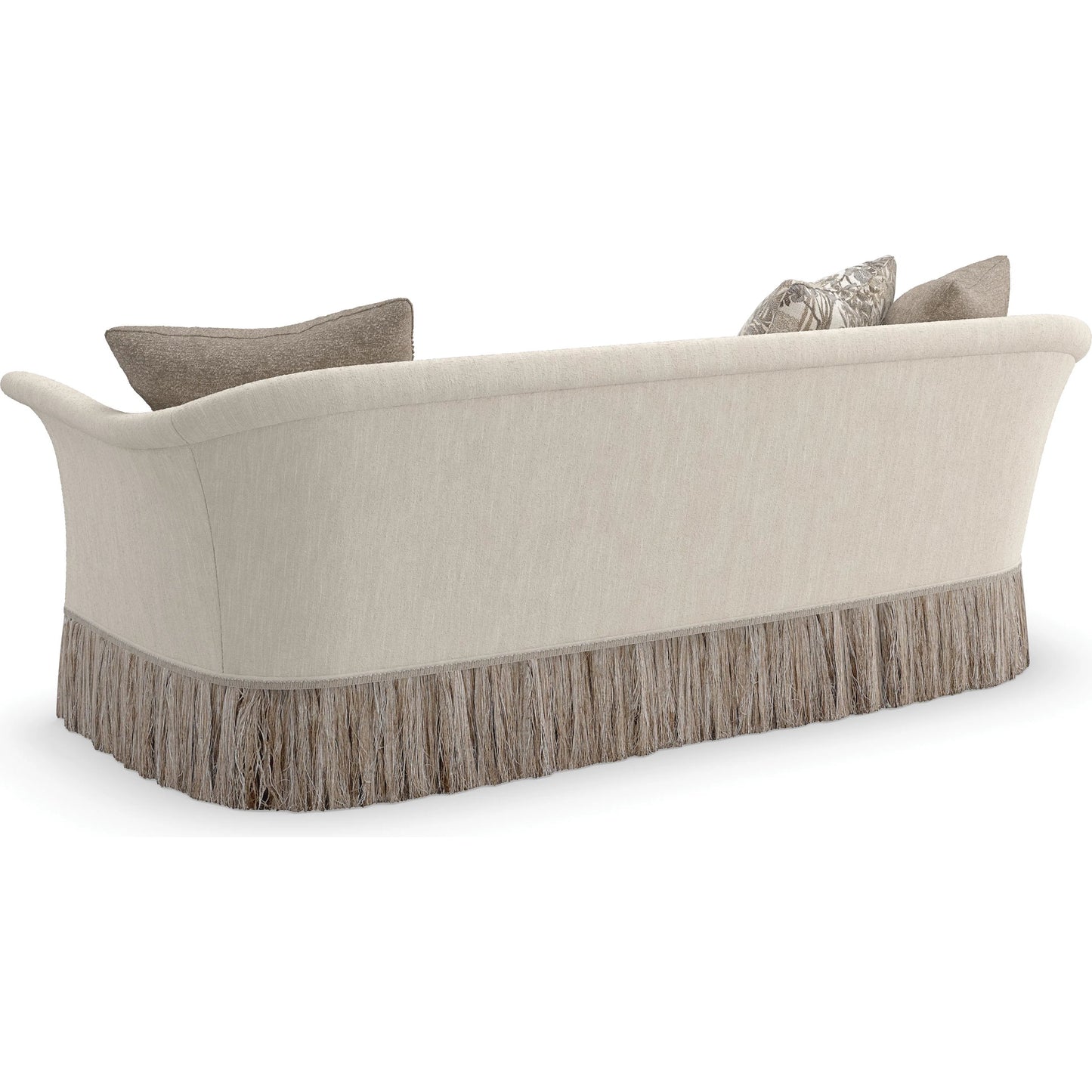003 SI-2193897 | Additional Silo | Savoy Sofa by Caracole in chestnut. Made from asian hardwood in a unique style.