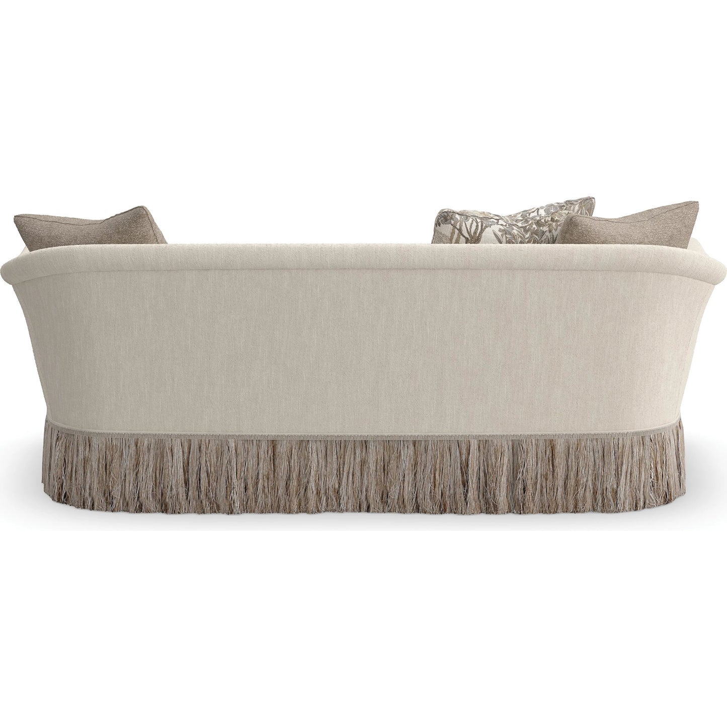 004 SI-2193897 | Additional Silo | Savoy Sofa by Caracole in chestnut. Made from asian hardwood in a unique style.